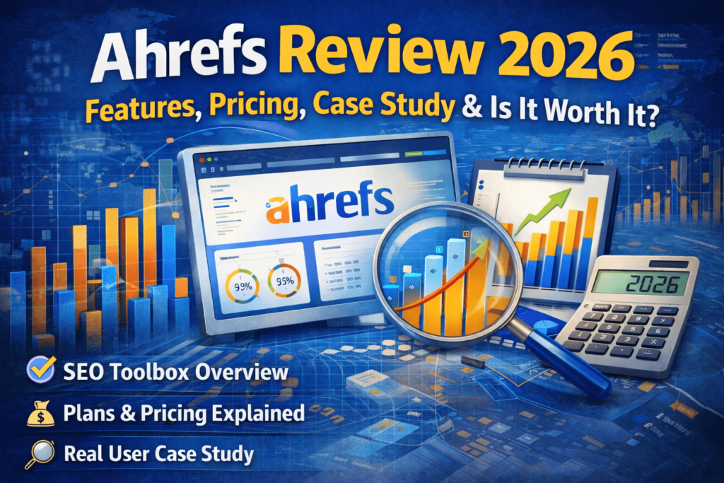 Ahrefs Review 2026: Features, Pricing, Case Study & Is It Worth It?