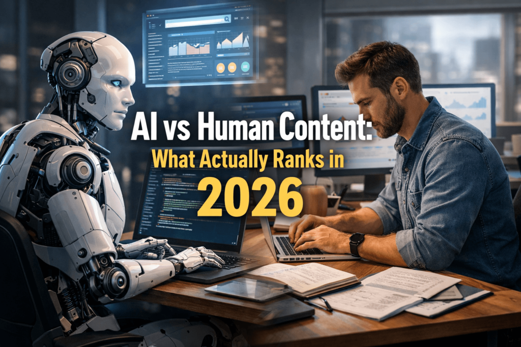 AI vs Human Content: What Actually Ranks in 2026