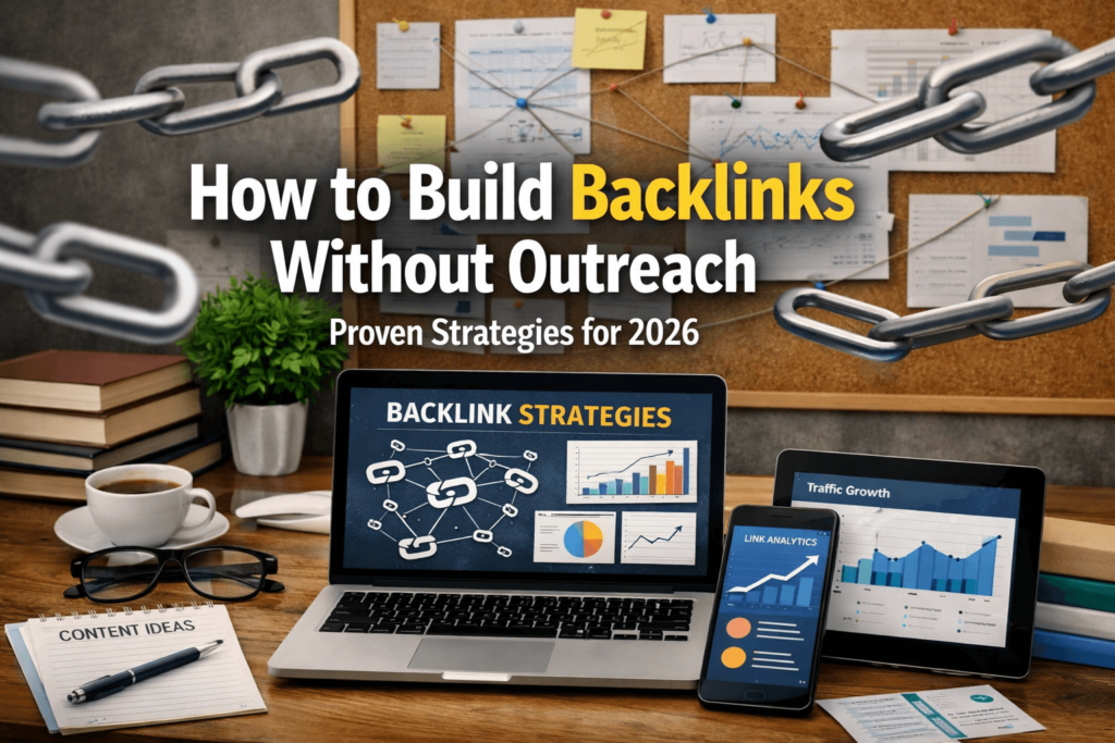 How to Build Backlinks Without Outreach – Proven Strategies for 2026