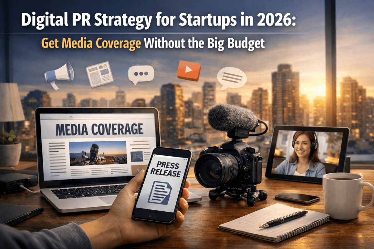 digital pr strategy for startups