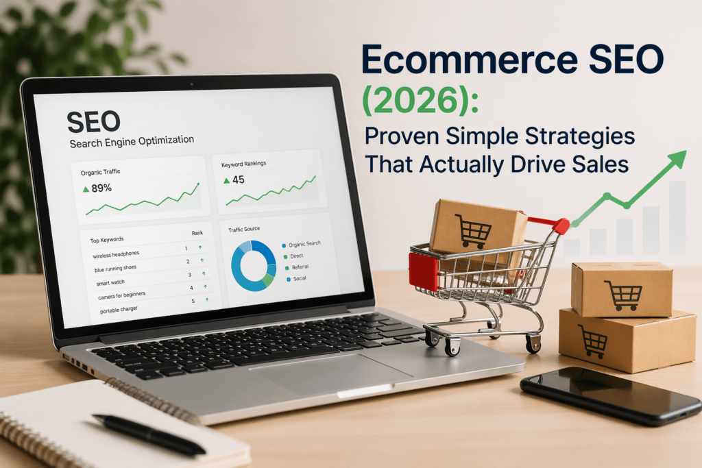 Ecommerce SEO (2026): Proven Simple Strategies That Actually Drive Sales
