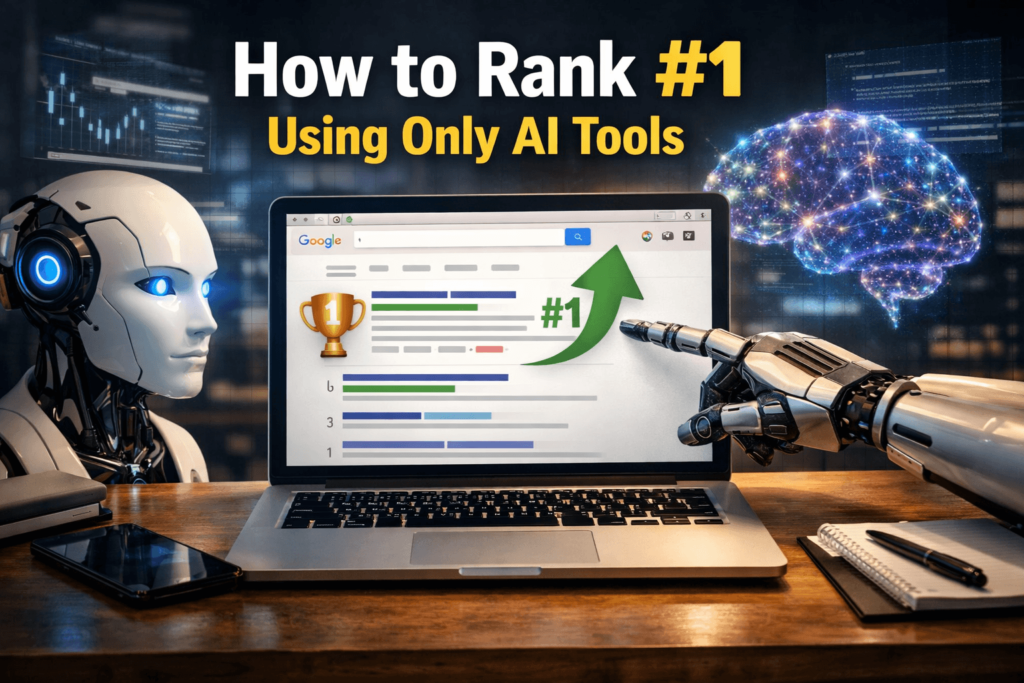 How to Rank #1 Using Only AI Tools