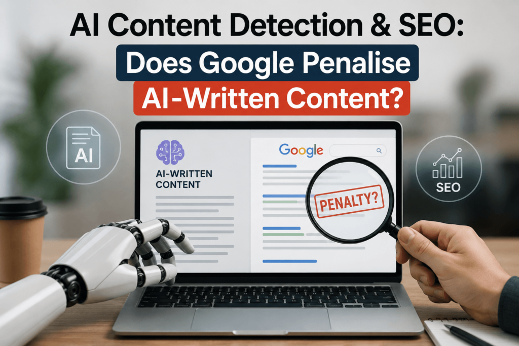 AI Content Detection & SEO: Does Google Penalise AI-Written Content?