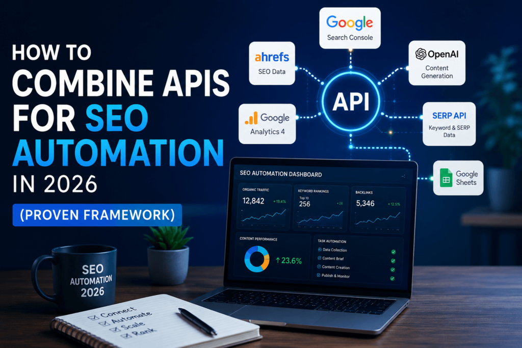 How to Combine APIs for SEO Automation in 2026 (Proven Framework)