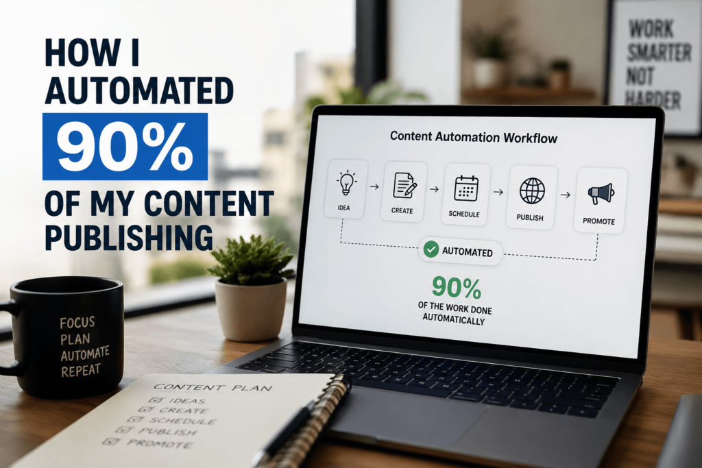 How I Automated 90% of My Content Publishing (2026 System That Actually Works)
