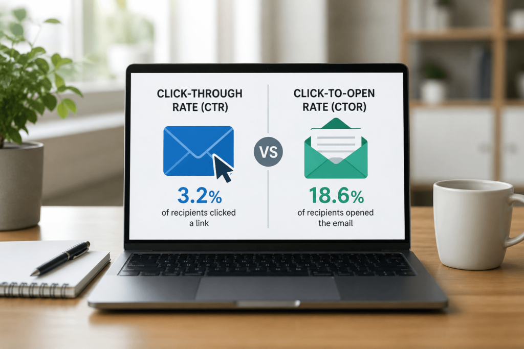 Click-Through Rate vs Click-To-Open Rate: The Complete 2026 Guide
