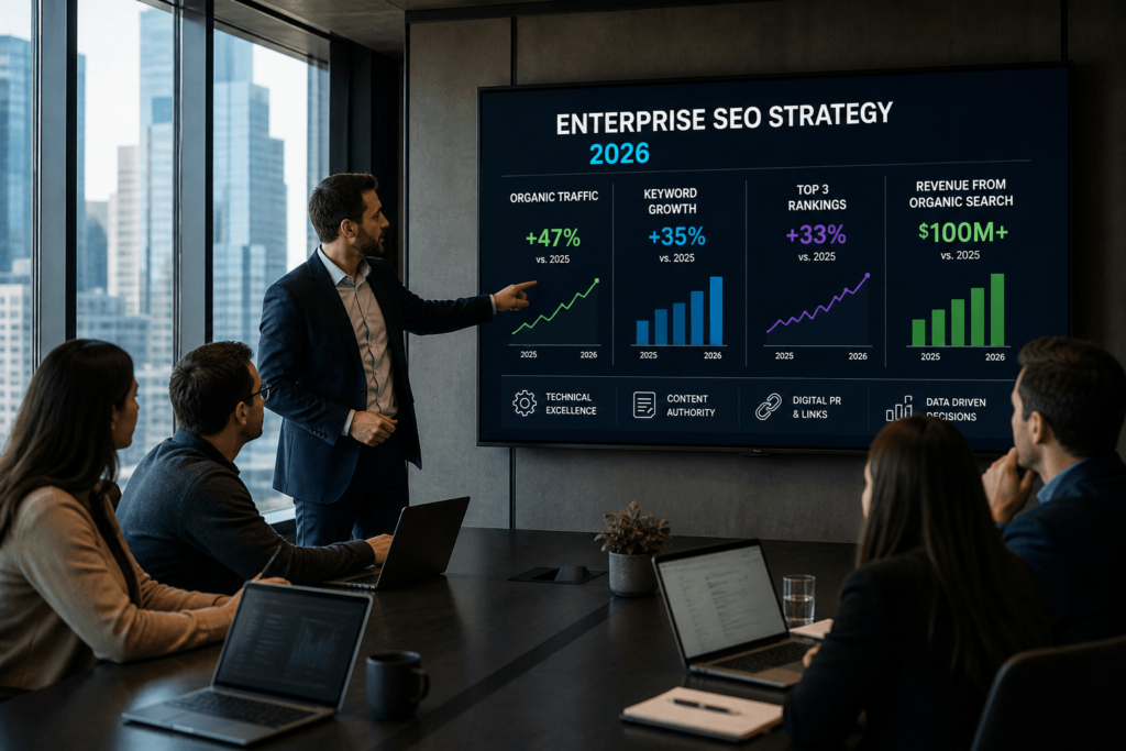 Enterprise SEO in 2026: What Actually Works (From $100M Sites)