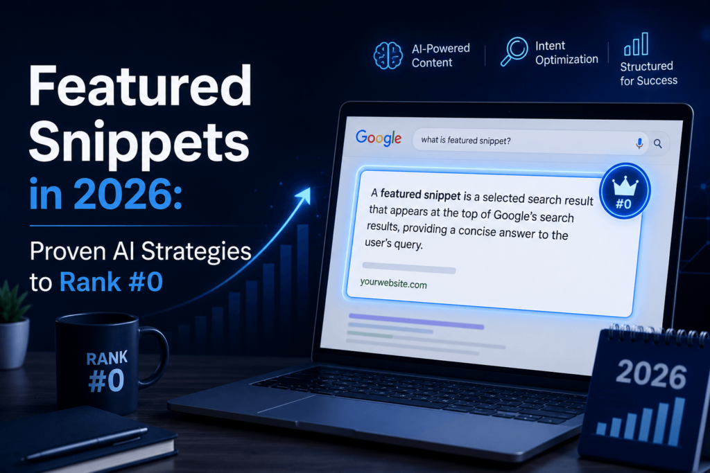 Featured Snippets in 2026: Proven AI Strategies to Rank #0