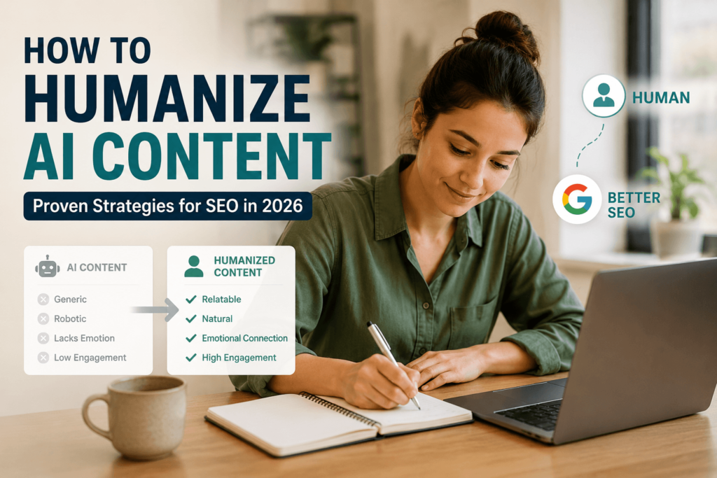 How to Humanize AI Content (Proven Strategies for SEO in 2026)