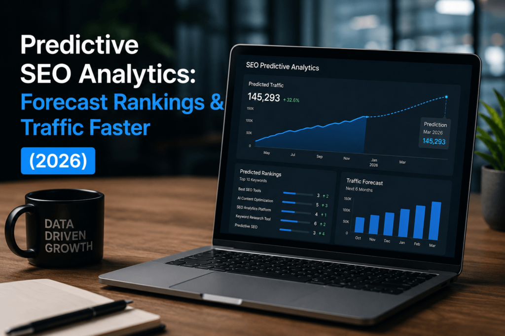 Predictive SEO Analytics: Forecast Rankings & Traffic Faster (2026)