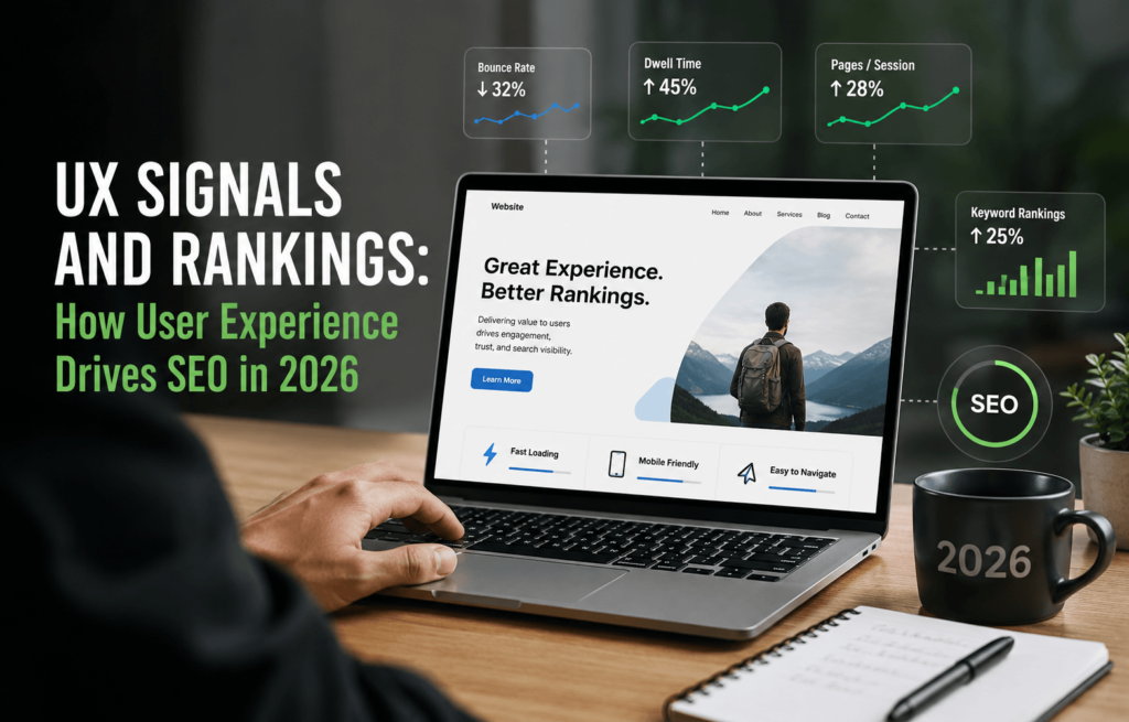 UX Signals and Rankings: How User Experience Drives SEO in 2026