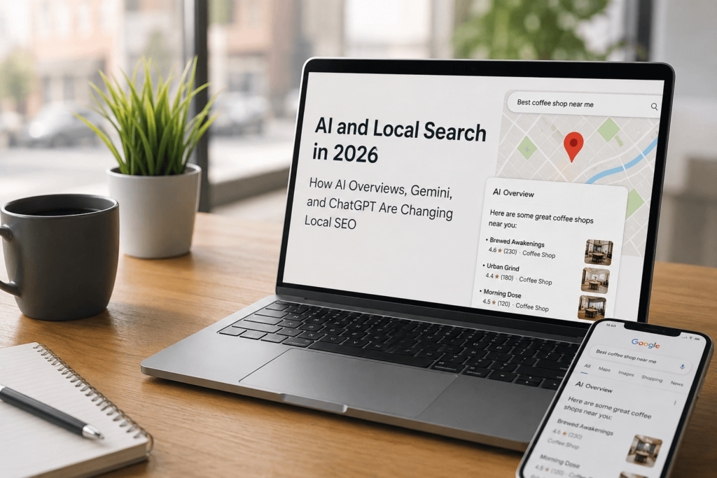 AI and Local Search in 2026 – How AI Overviews, Gemini, and ChatGPT Are Changing Local SEO