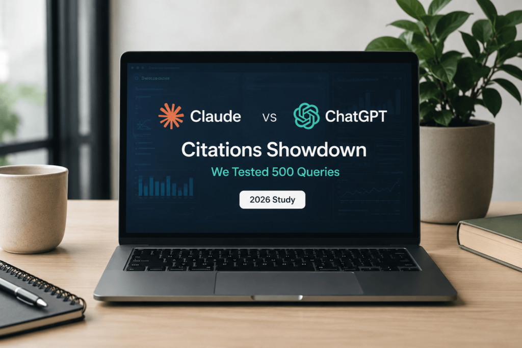 Claude vs ChatGPT Citations: We Tested 500 Queries and the Results Were Surprising (2026 Study)