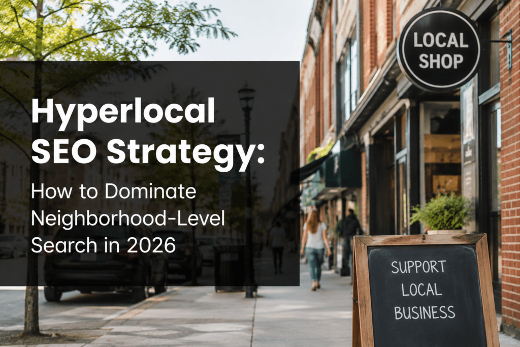 Hyperlocal SEO Strategy: How to Dominate Neighborhood-Level Search in 2026
