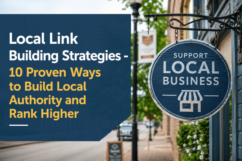 Local Link Building Strategies – 10 Proven Ways to Build Local Authority and Rank Higher