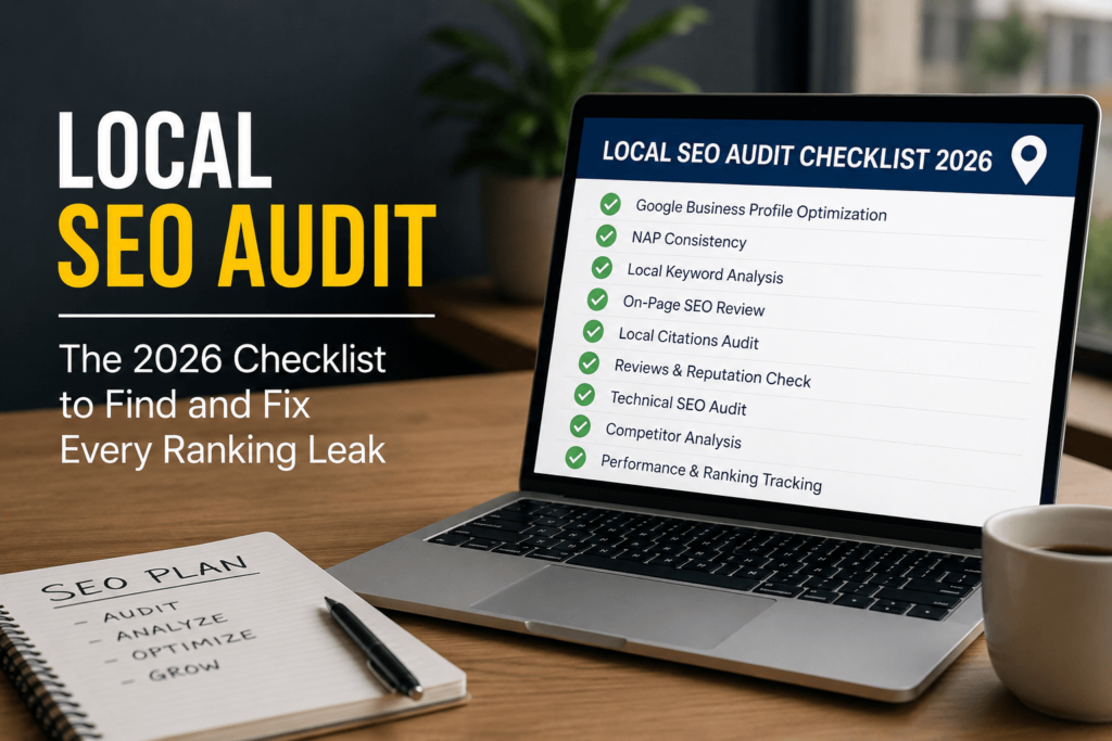 Local SEO Audit – The 2026 Checklist to Find and Fix Every Ranking Leak