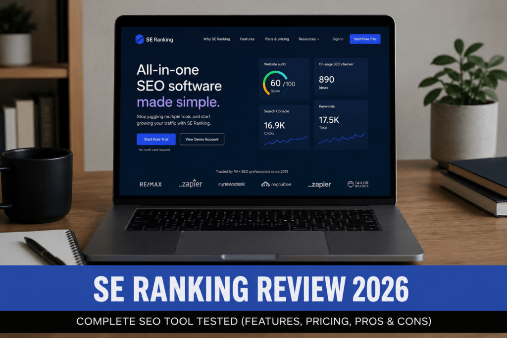 SE Ranking Review 2026: Complete SEO Tool Tested (Features, Pricing, Pros & Cons)