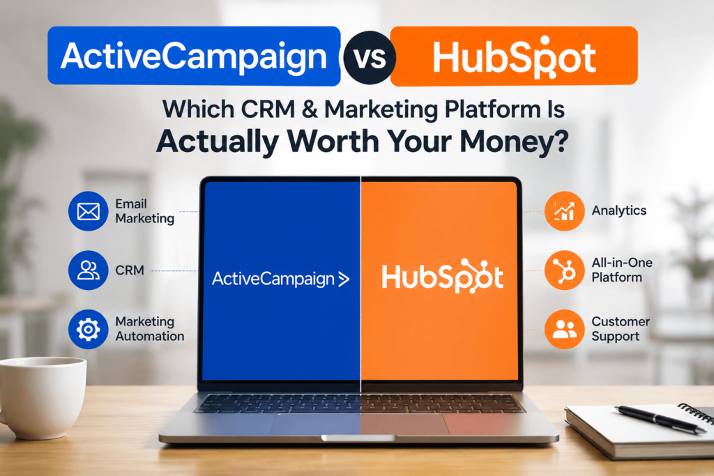 ActiveCampaign vs HubSpot (2026) Which CRM & Marketing Platform Is Actually Worth Your Money?