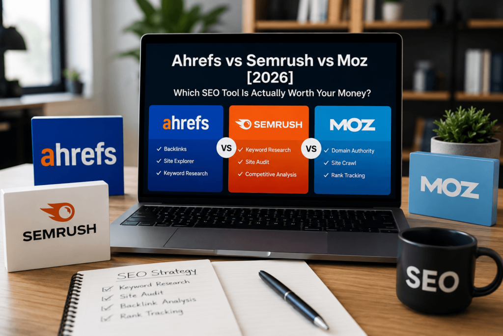 Ahrefs vs Semrush vs Moz (2026): Which SEO Tool Is Actually Worth Your Money?