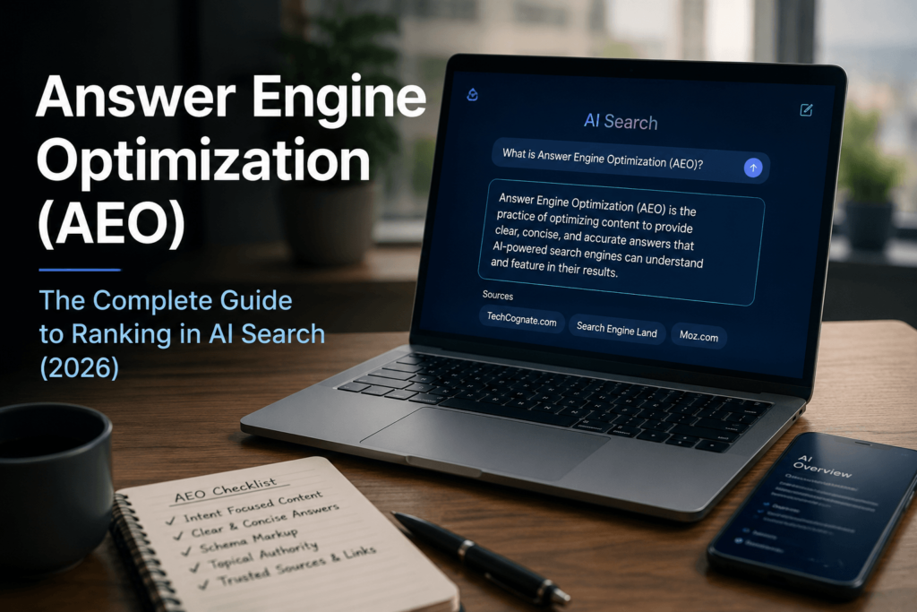 Answer Engine Optimization (AEO): The Complete Guide to Ranking in AI Search (2026)