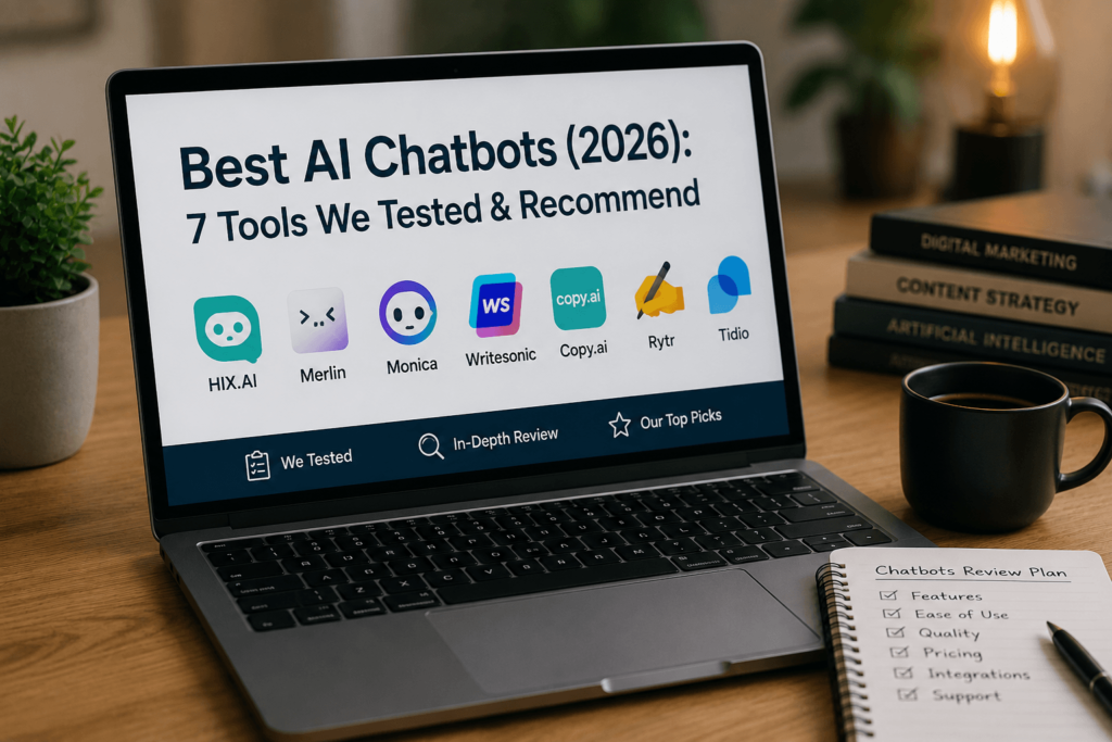 Best AI Chatbots (2026): 7 Tools We Tested & Recommend