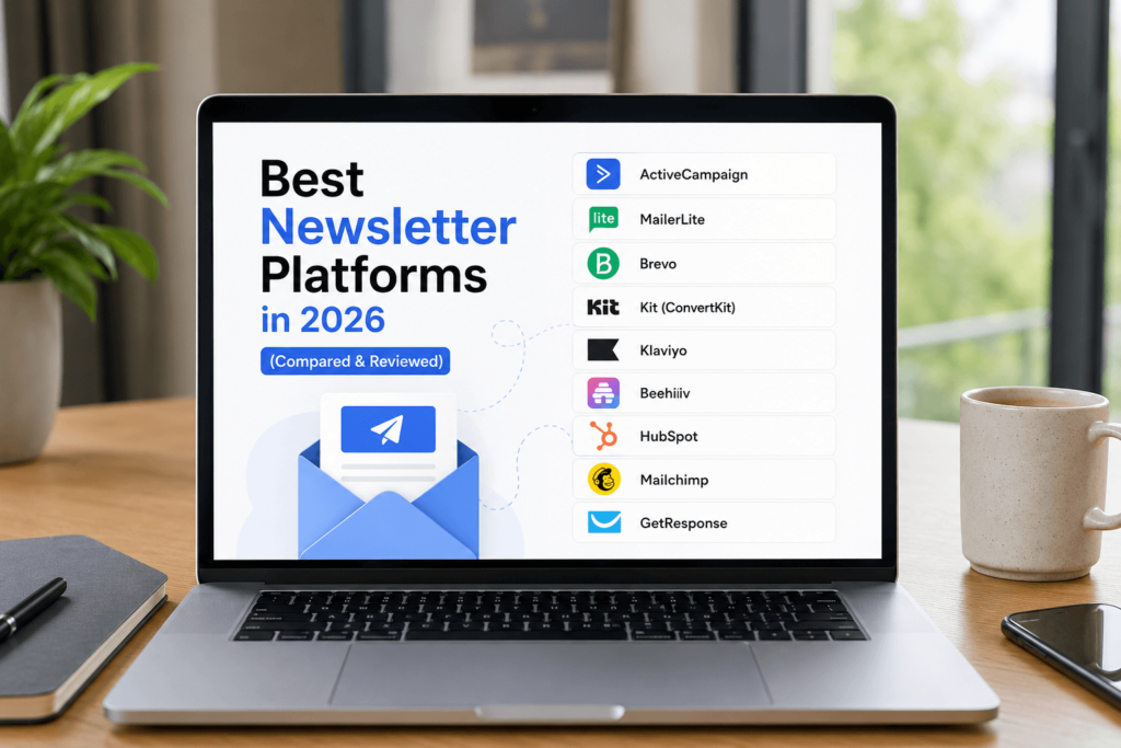 Best Newsletter Platforms in 2026 (Compared & Reviewed)