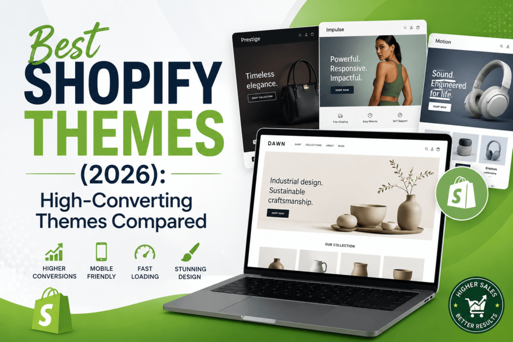 Best Shopify Themes (2026): High-Converting Themes Compared