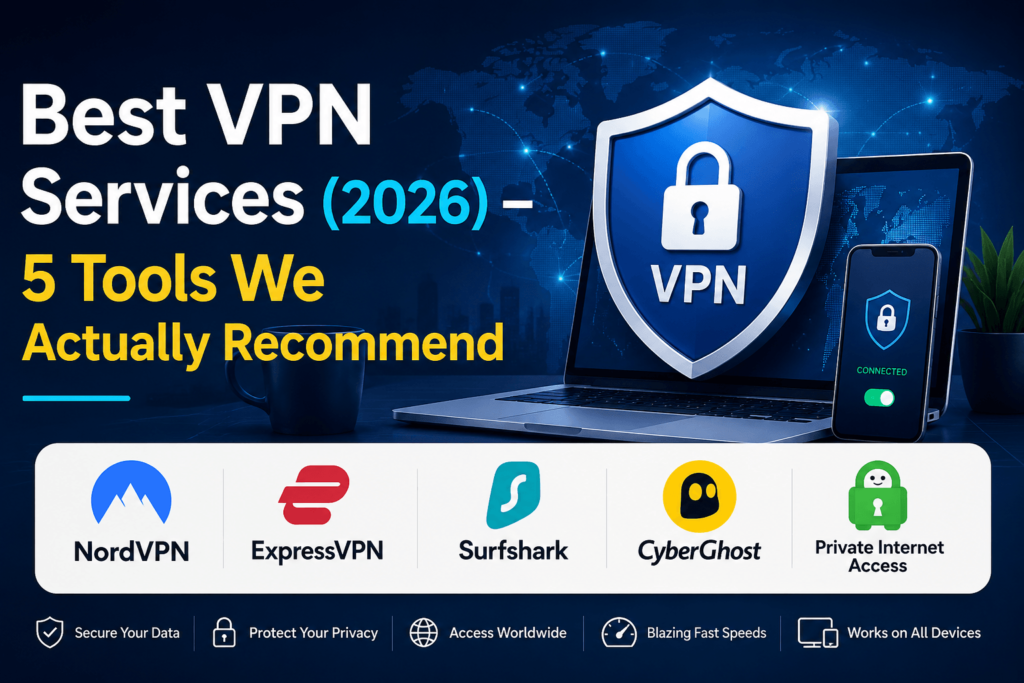 Best VPN Services (2026) – 5 Tools We Actually Recommend