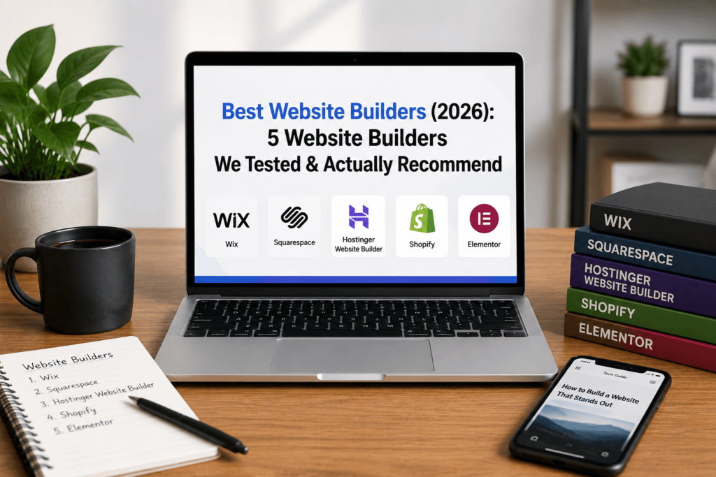 Best Website Builders (2026): 5 Website Builders We Tested & Actually Recommend