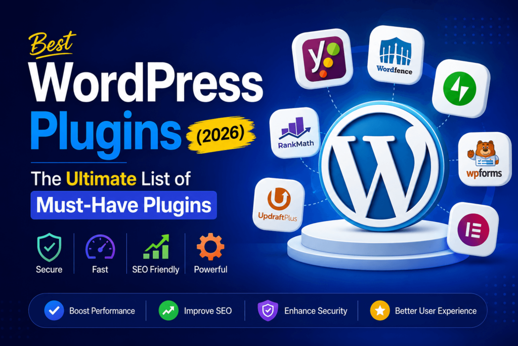 Best WordPress Plugins (2026): The Ultimate List of Must-Have Plugins