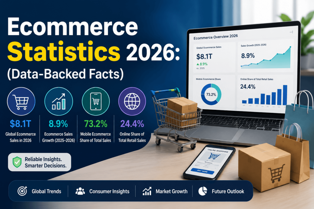 Ecommerce Statistics 2026: (Data-Backed Facts)