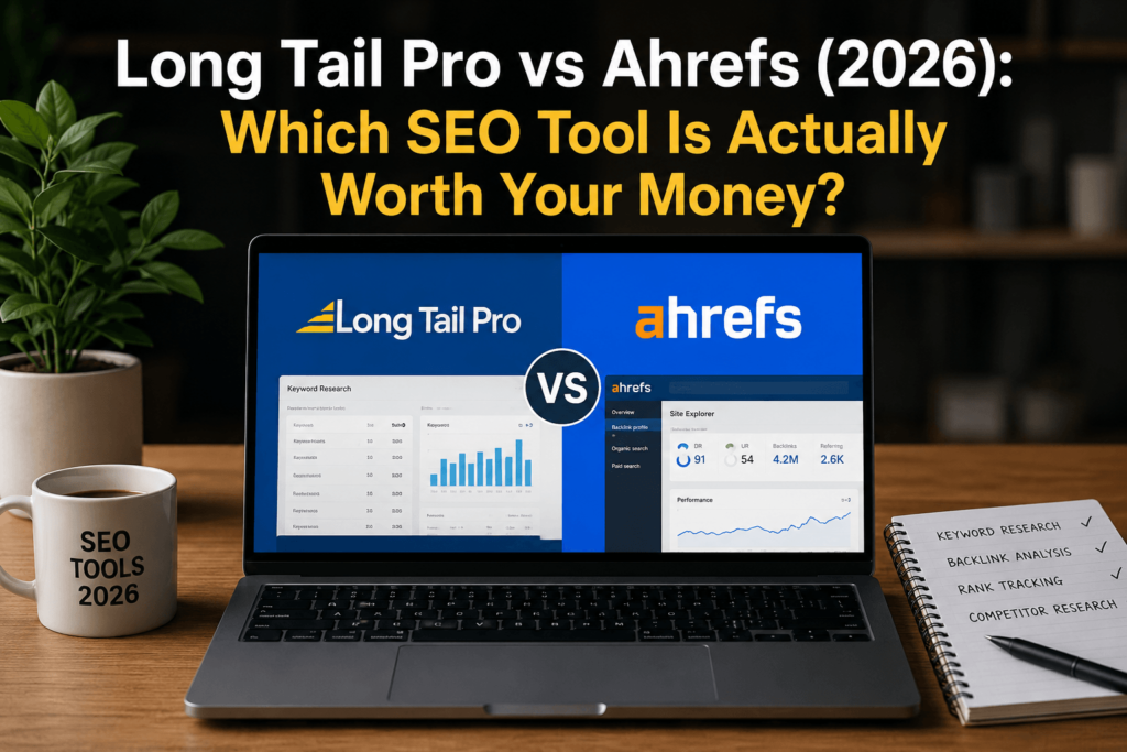 Long Tail Pro vs Ahrefs (2026): Which SEO Tool Is Actually Worth Your Money?