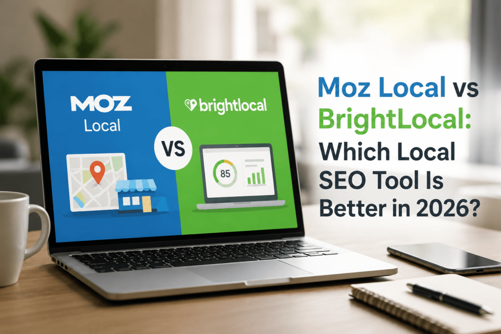 Moz Local vs BrightLocal: Which Local SEO Tool Is Better in 2026?