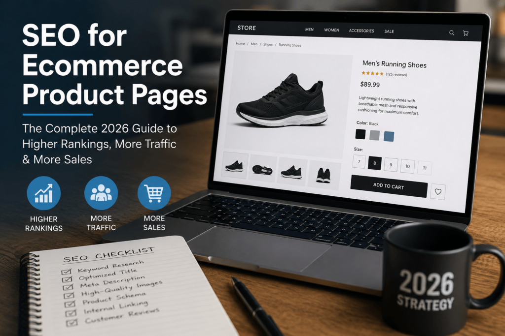 SEO for Ecommerce Product Pages: The Complete 2026 Guide to Higher Rankings, More Traffic & More Sales