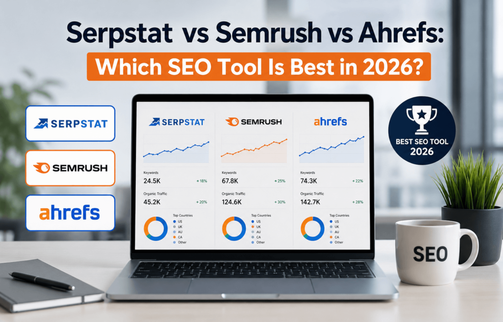 Serpstat vs Semrush vs Ahrefs: Which SEO Tool Is Best in 2026?