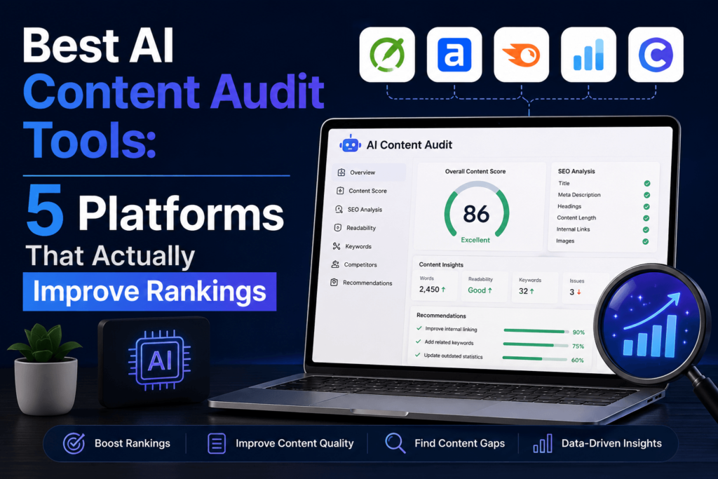 Best AI Content Audit Tools: 5 Platforms That Actually Improve Rankings