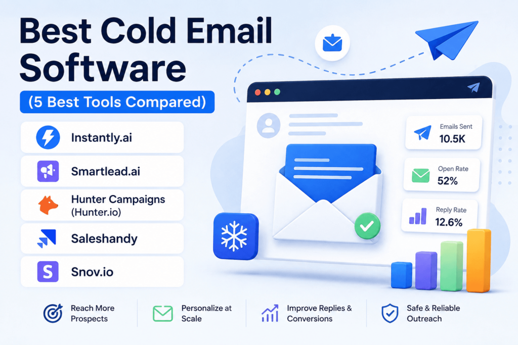 Best Cold Email Software (5 Best Tools Compared)