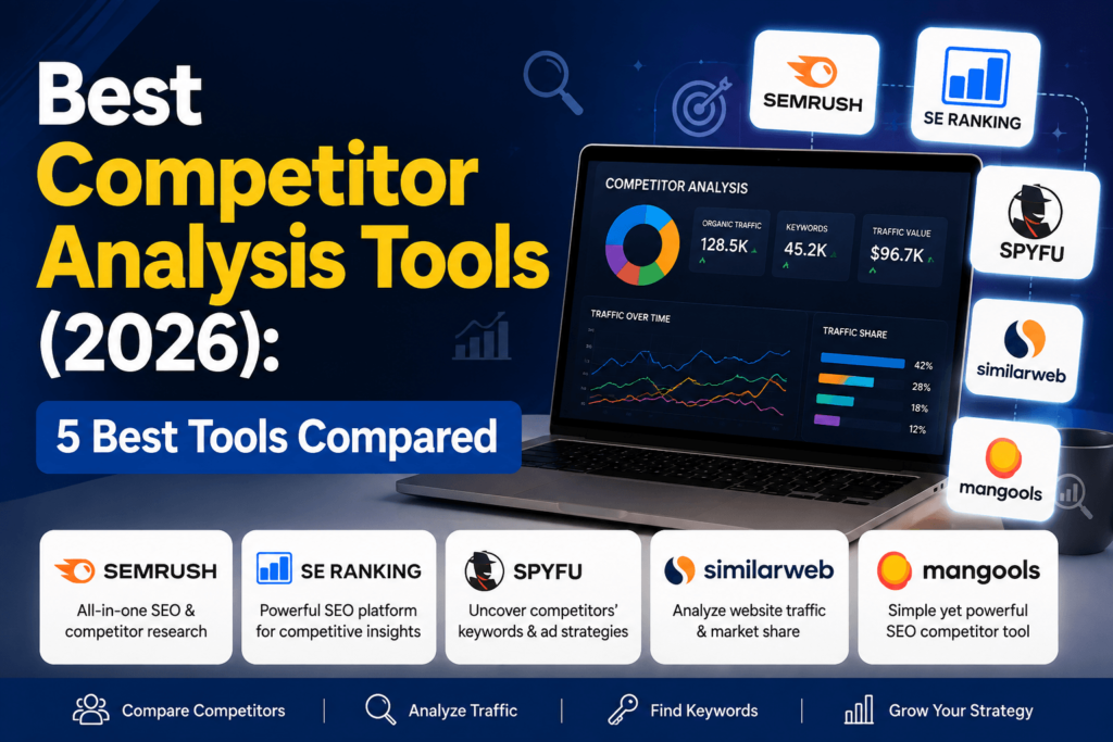 Best Competitor Analysis Tools (2026): 5 Best Tools Compared