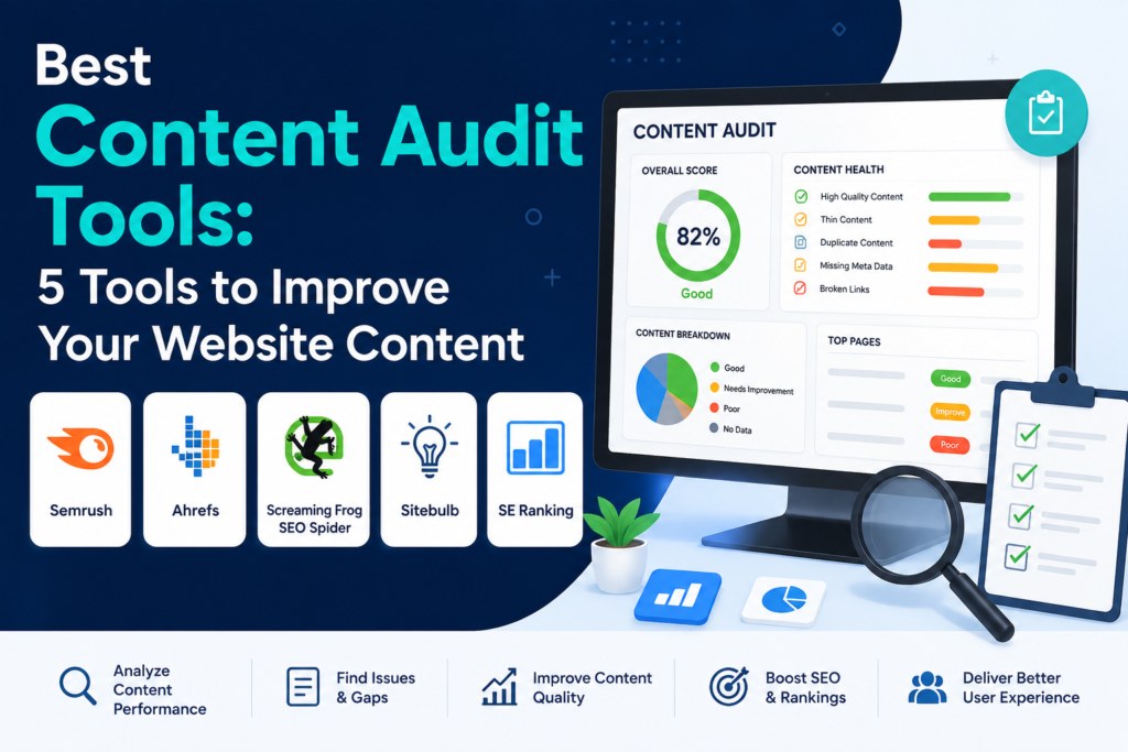 Best Content Audit Tools: 5 Tools to Improve Your Website Content