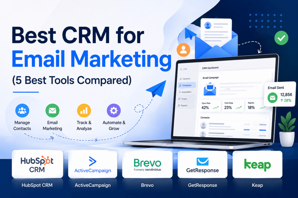 Best CRM for Email Marketing (5 Best Tools Compared)