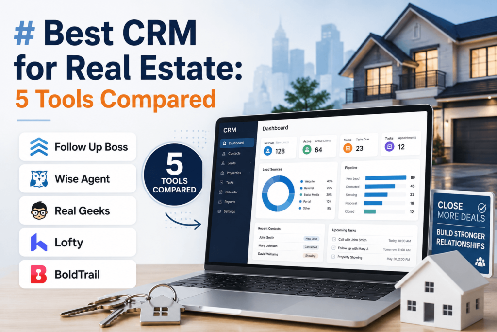 Best CRM for Real Estate: 5 Tools Compared
