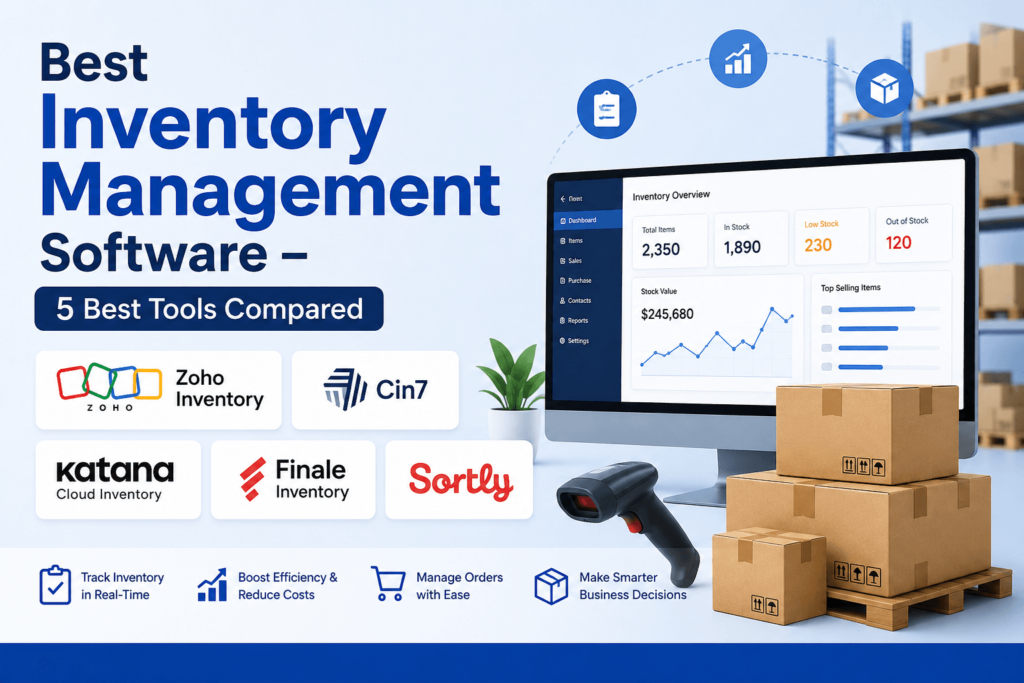 Best Inventory Management Software – 5 Best Tools Compared