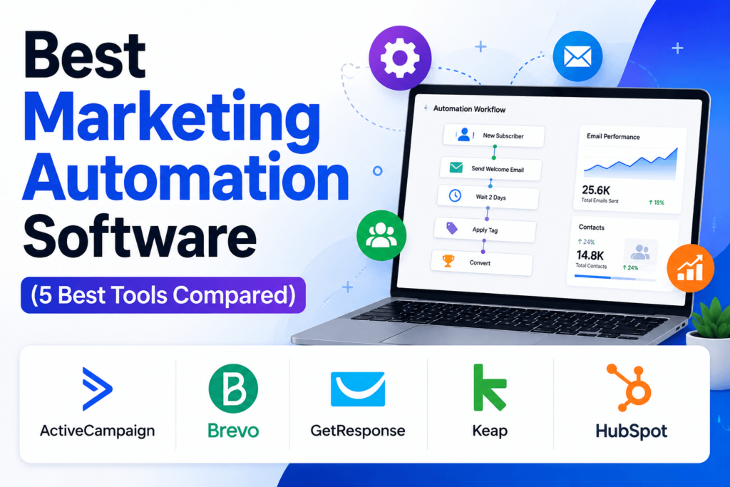 Best Marketing Automation Software (5 Best Tools Compared)
