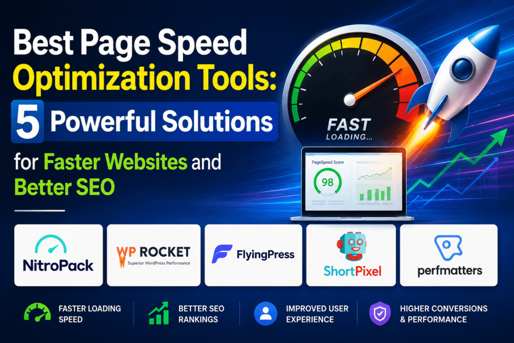 Best Page Speed Optimization Tools: 5 Powerful Solutions for Faster Websites and Better SEO