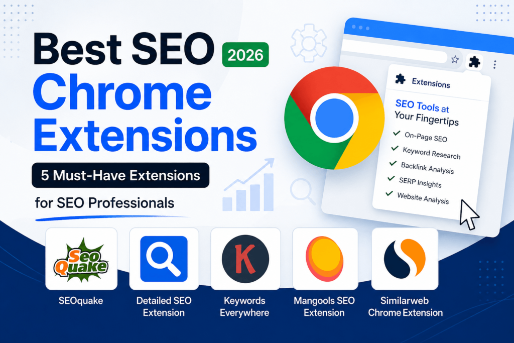 Best SEO Chrome Extensions : 5 Must-Have Extensions for SEO Professionals