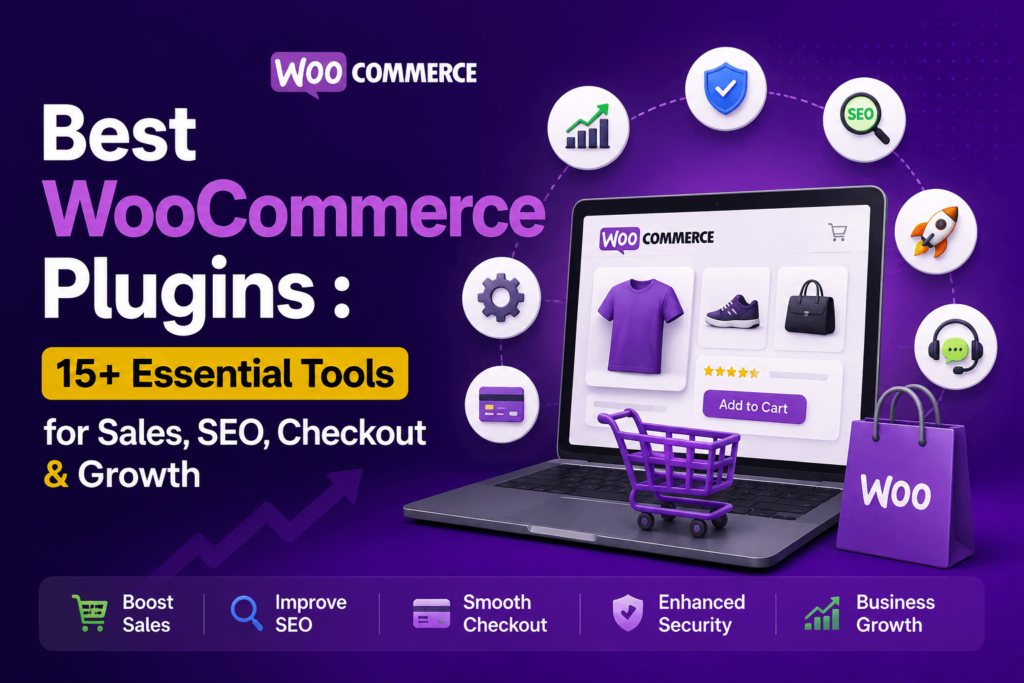 Best WooCommerce Plugins : 15+ Essential Tools for Sales, SEO, Checkout & Growth