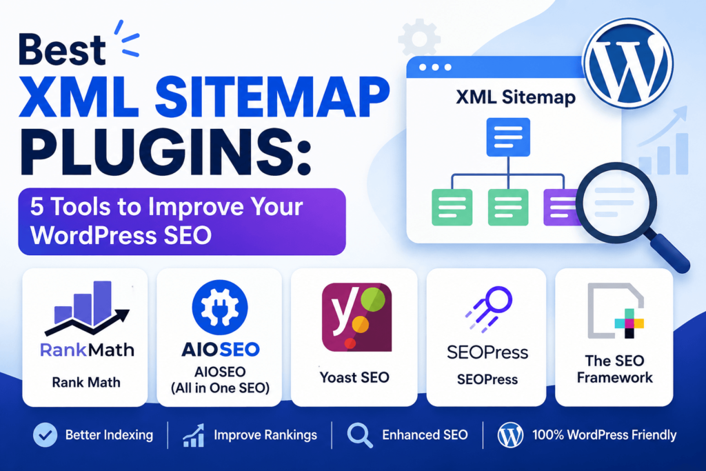 Best XML Sitemap Plugins: 5 Tools to Improve Your WordPress SEO