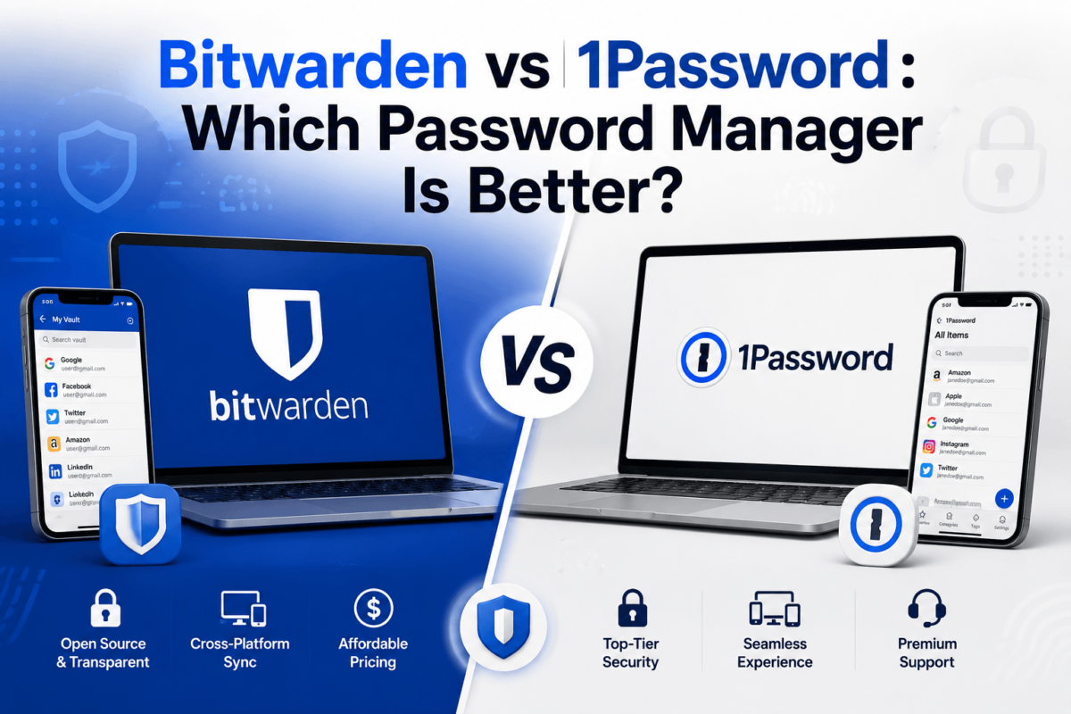 bitwarden vs 1password
