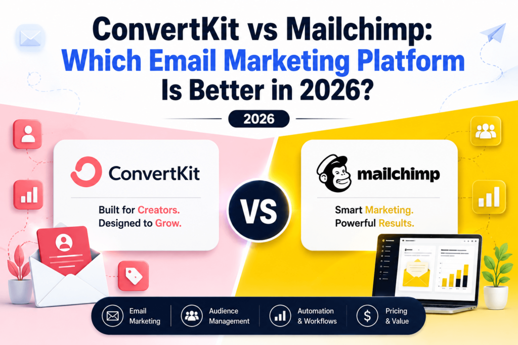 ConvertKit vs Mailchimp: Which Email Marketing Platform Is Better in 2026?