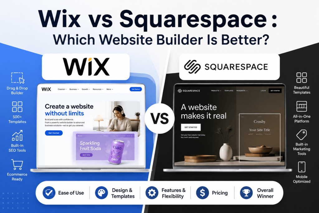 Wix vs Squarespace: Which Website Builder Is Better?